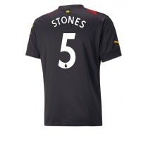 Manchester City John Stones #5 Fotballklær Bortedrakt 2022-23 Kortermet